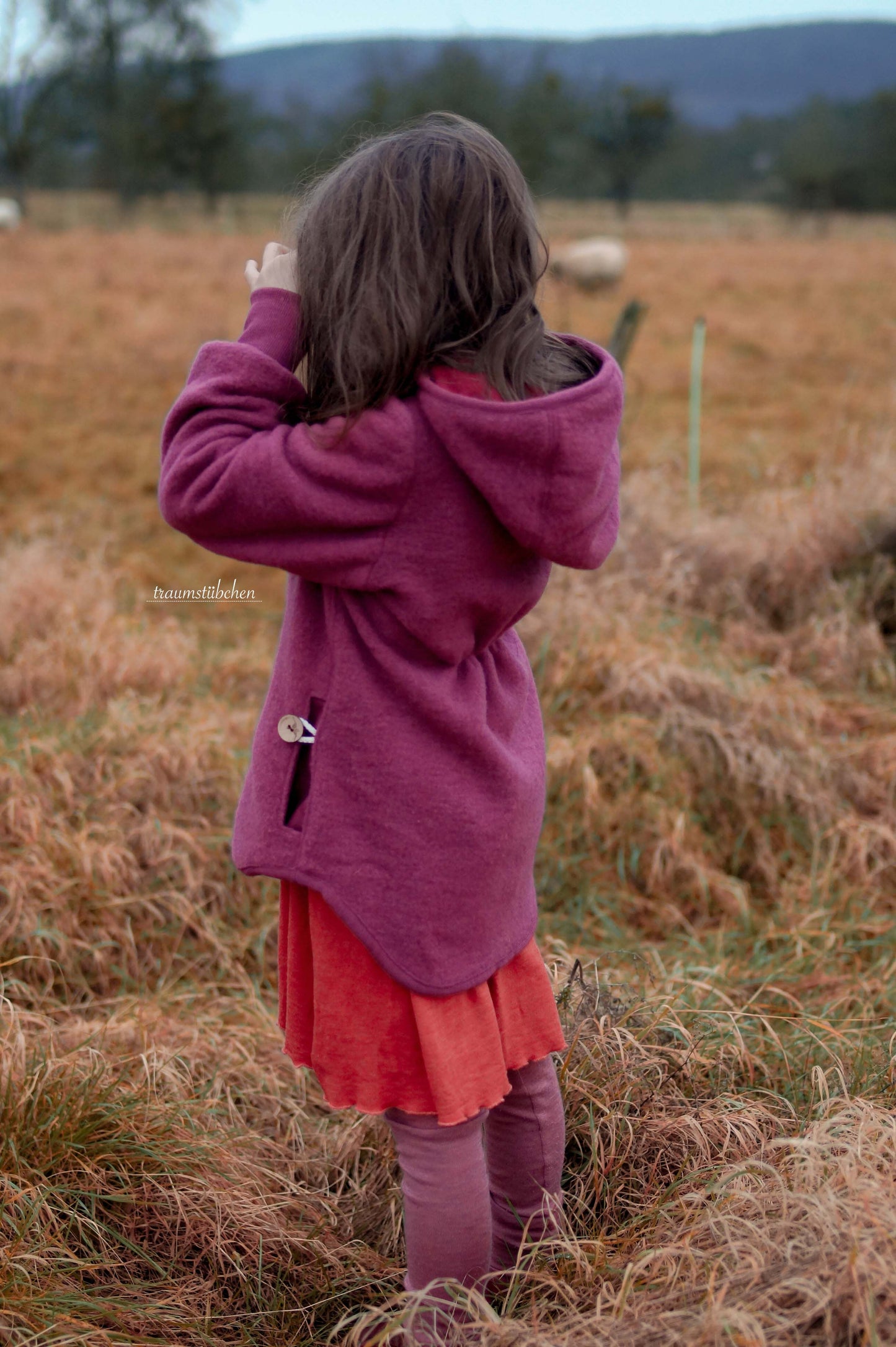 Bio Merino Wollfleece, Waldfruchtsorbet