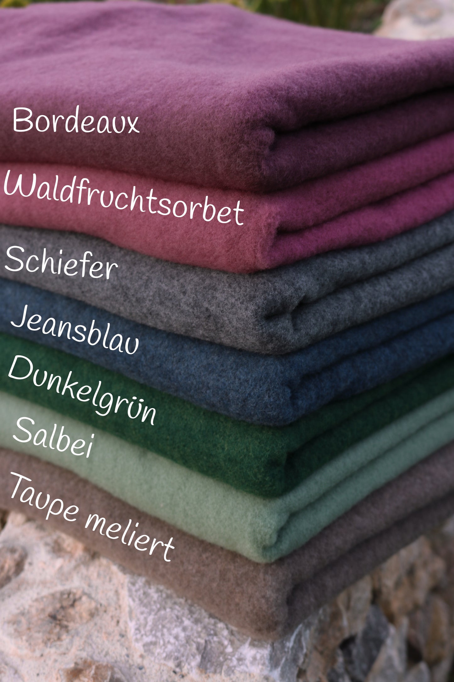 Bio Merino Wollfleece, Salbei