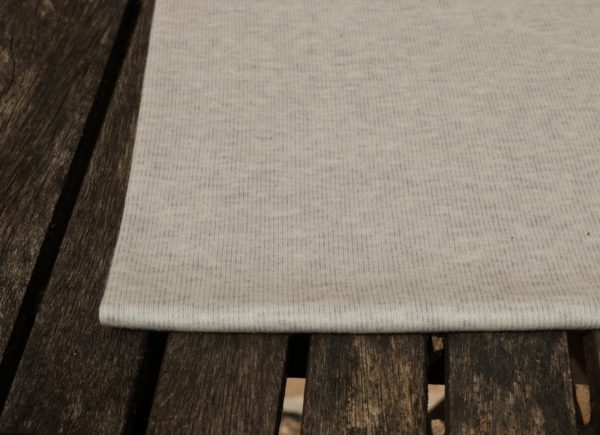 Bio Interlockjersey, 100% Baumwolle meliert (kbA) – Bild 2