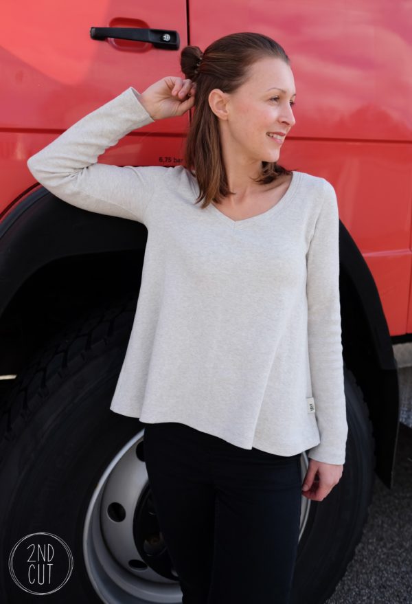 Bio Interlockjersey, 100% Baumwolle meliert (kbA) – Bild 5