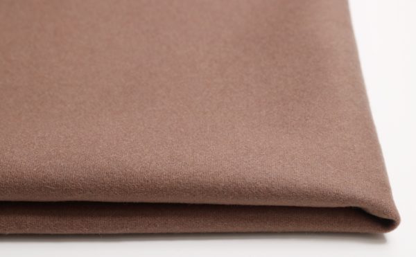 Coupon 110 cm Bio Tuchloden, haselnusseis (kbT)