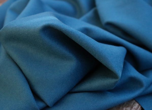 Coupon 80 cm, Bio Merino-Leichtloden, lagune (kbT)