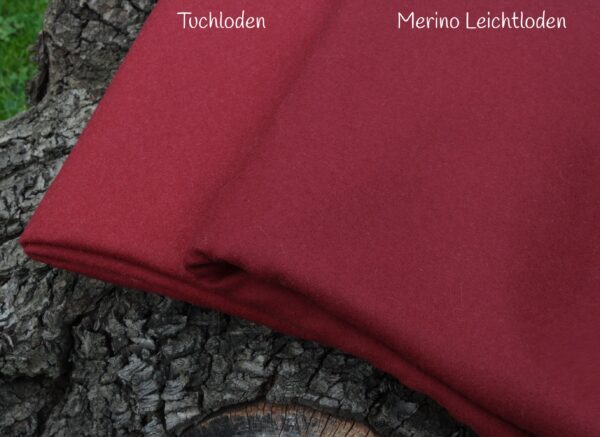 Bio Merino-Leichtloden, Cherry – Bild 2