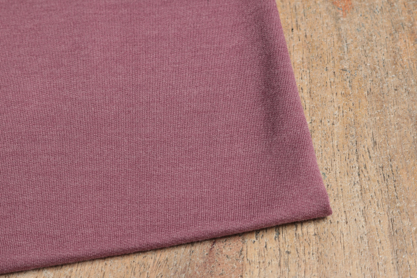 leichter Bio Wolle/Seide Sweat, Creamy Plum