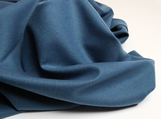 Bio Merino Leichtloden, Regenblau