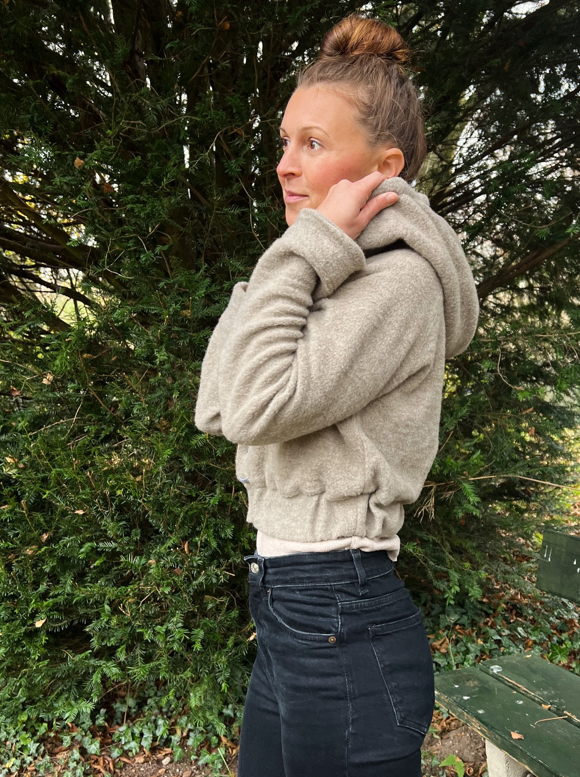 Bio Merino Wendefleece, Düne meliert